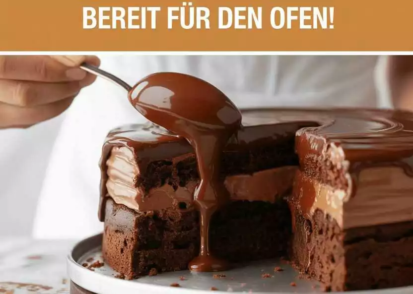 Suchtfkator 100, Schokokuchen in 2 Minuten bereit für den Ofen!
