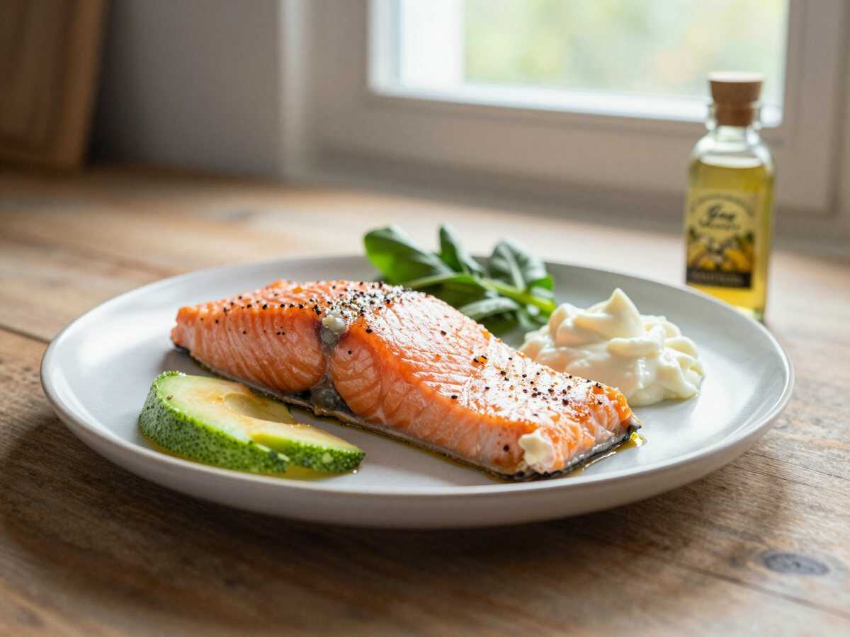 Süß-scharfer Lachsgenuss: Einfache Bang Bang Salmon Rezeptur, die begeistert! – während der Zubereitung