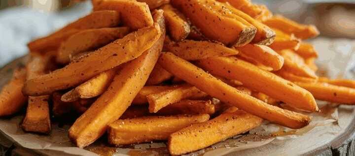 Süßkartoffel-Pommes aus dem Airfryer