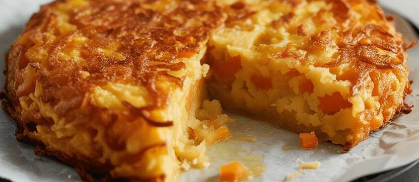 Süßkartoffel-Rösti aus der Heißluftfritteuse