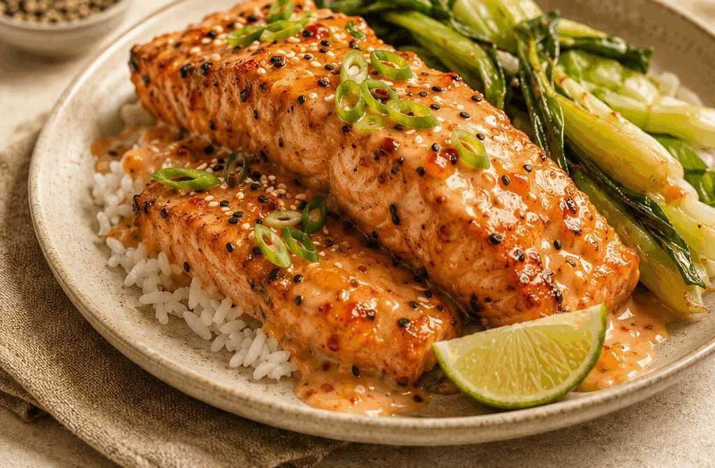 Süß-scharfer Lachsgenuss: Einfache Bang Bang Salmon Rezeptur, die begeistert!