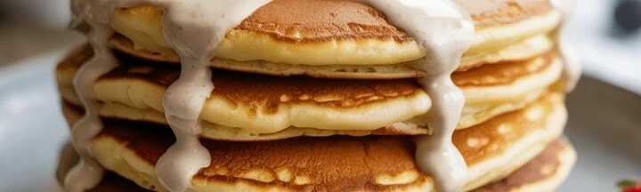 Superleckere Pfannkuchen ohne Mehl in 5 Minuten für ca 10 Stücke