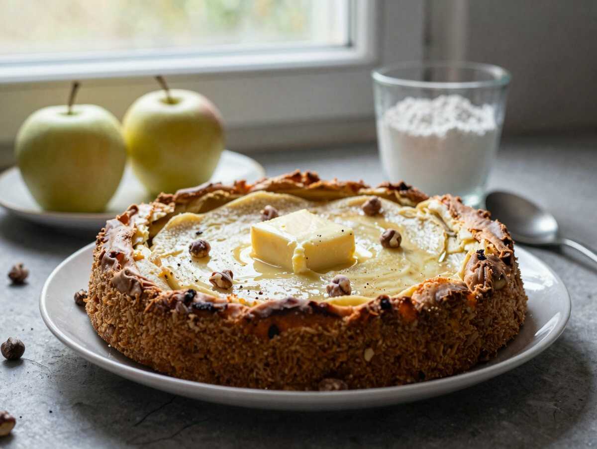 Supersaftiger Apfelkuchen: Einfache Anleitung für Genussmomente! – während der Zubereitung