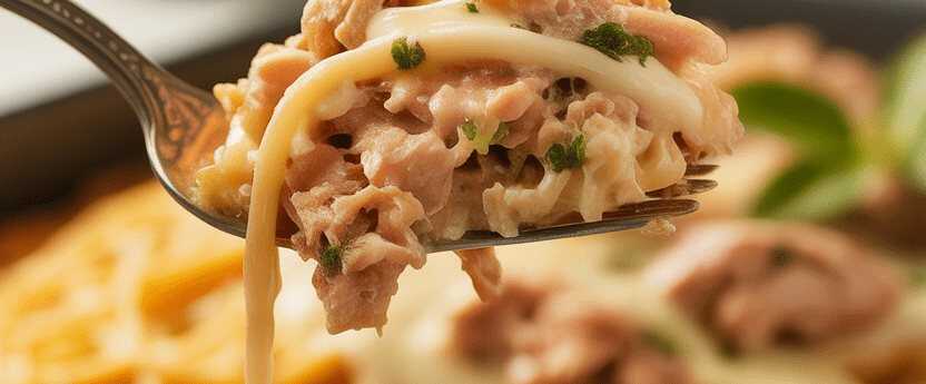 Thunfisch Spaghetti mit Knoblauch