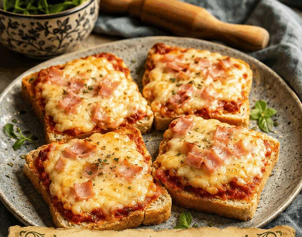 Toastbrot-Pizza für Kinder aus dem Airfryer: einmal probiert, immer wieder gemacht
