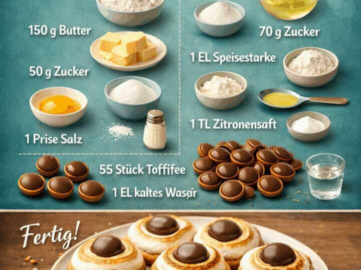 Toffifee Kekse schneller gebacken, als man sie essen kann!