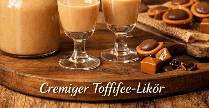 Toffifee-Likör ganz einfach selbst gemacht – das Gelingsicher-Rezept!