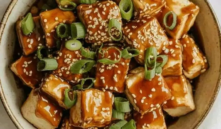 Tofu Teriyaki aus dem Airfryer