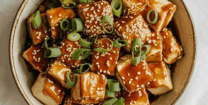 Tofu Teriyaki aus dem Airfryer