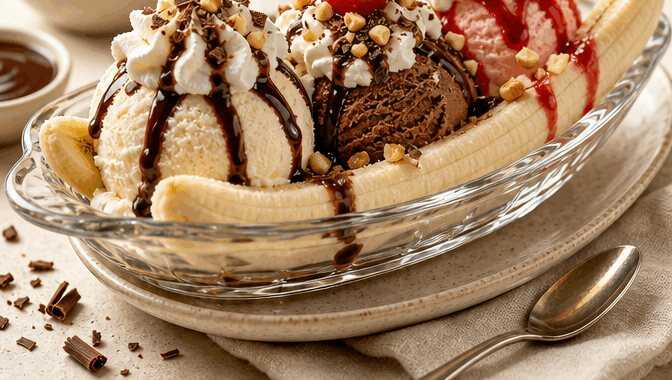Traumhaftes Banana Split: Dein neues Lieblingsdessert!
