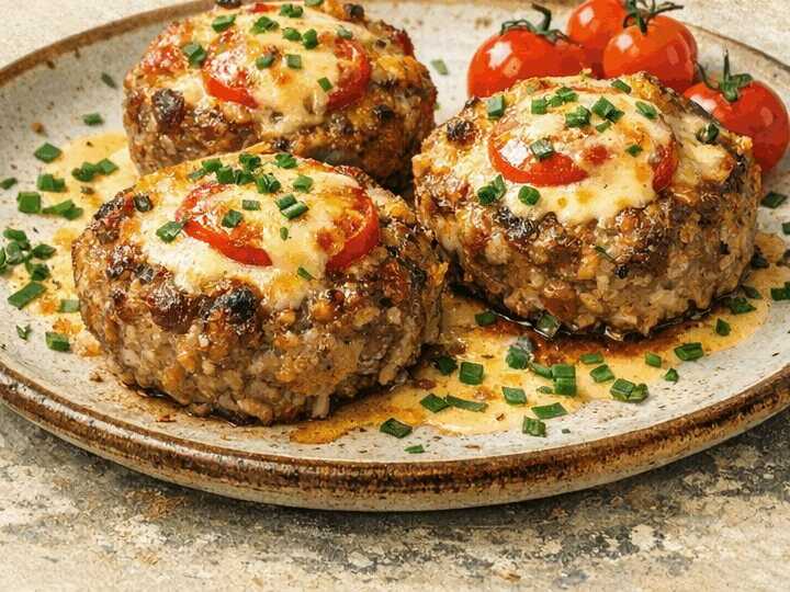 Überbackene Hackfleischnester mit Gouda und Tomaten – Ein Rezept, das alle begeistern wird!