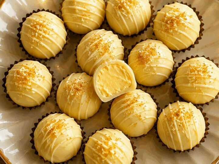 Überraschend einfache Eierlikör-Pralinen: So zaubert ihr mit nur 4 Zutaten ein Geschmackserlebnis!