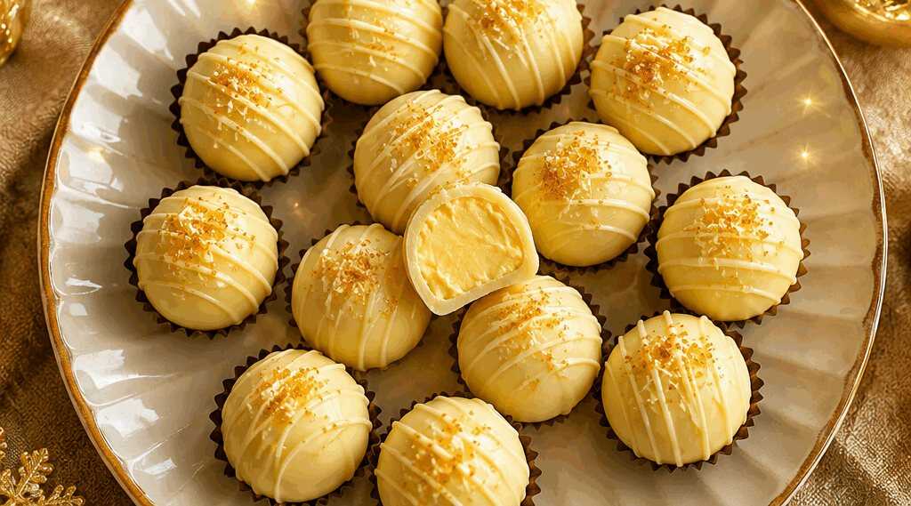 Überraschend einfache Eierlikör-Pralinen