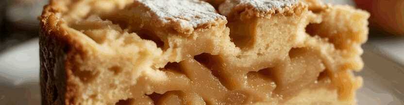 Ultracremiger Apfel Schmandkuchen mit 200g Sahne – so sieht es fertig aus