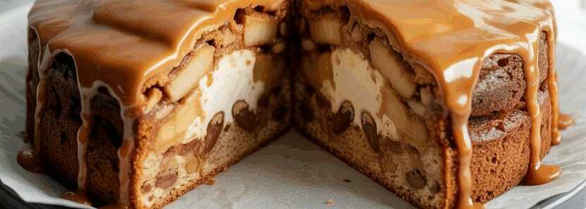 Ultrasfatiger Apfel Nusskuchen mit Suchtfaktor 10!