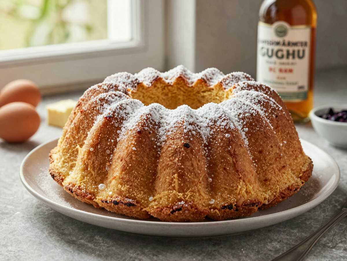 Umschwärmter Gugelhupf: Das geheime Rezept von Oma, das alle begeistern wird! – während der Zubereitung
