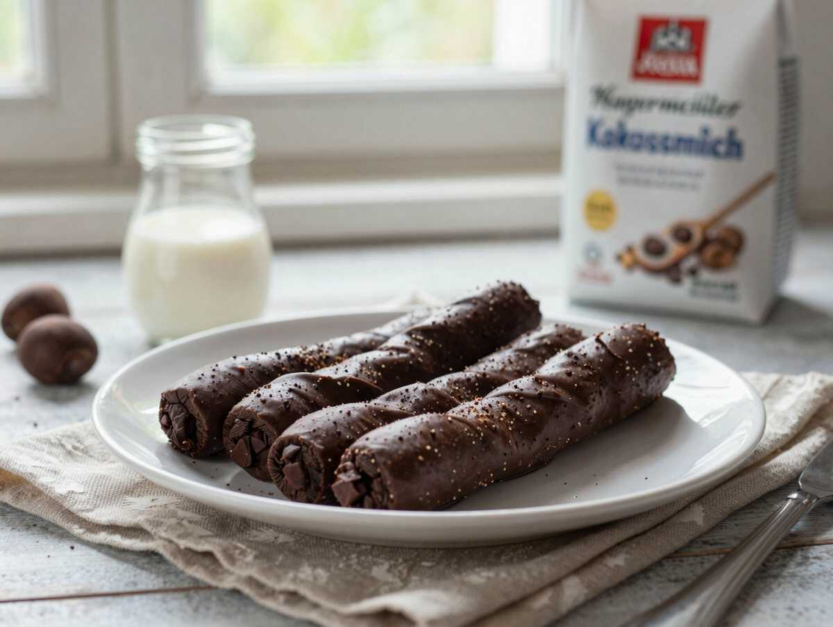 Umwerfendes Rezept für Kokosstangen – Blitzschnell vernascht! – während der Zubereitung