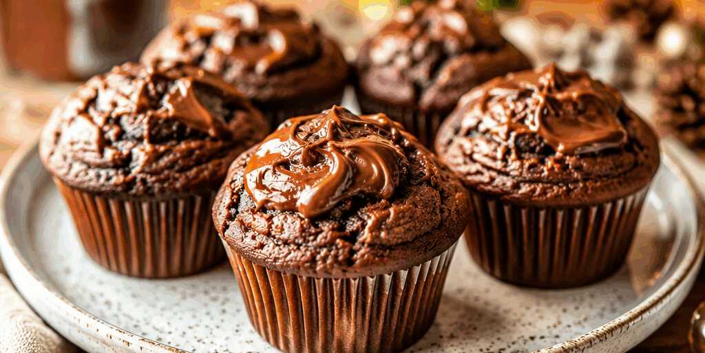 Unfassbar leckere Nutella-Muffins in Rekordzeit! – so sieht es fertig aus