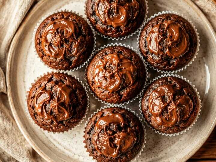 Unfassbar leckere Nutella-Muffins in Rekordzeit!