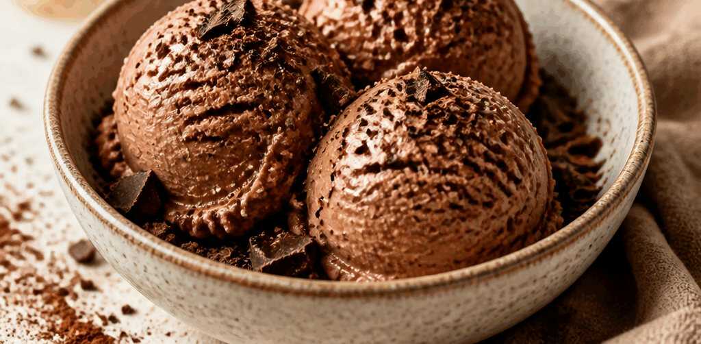 Unfassbares 10-Minuten-Schokoeis – Ganz ohne Eismaschine!