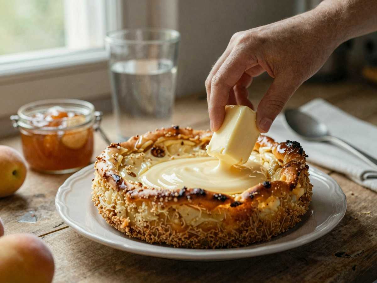Unglaublich cremiges Käsekuchenrezept, das Sie probieren müssen! – während der Zubereitung