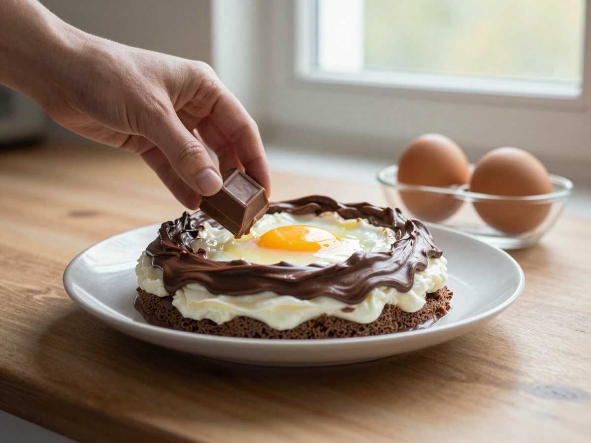 Unglaublich cremiges Schokomousse: So einfach gelingt’s dir! – während der Zubereitung
