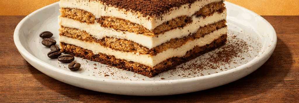 Dieses schnelle Rezept für einen Kaffee-Kuchen ganz ohne Backen