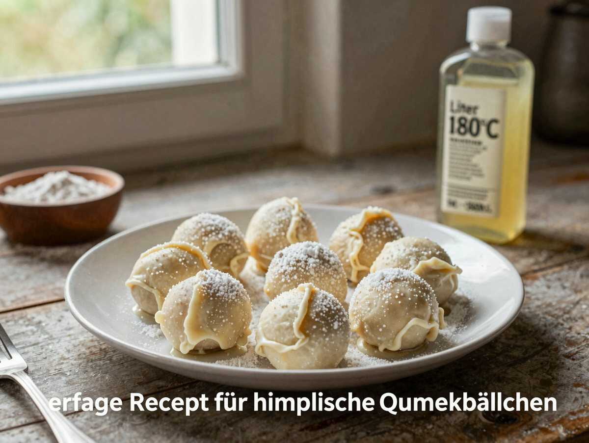 Unglaublich einfaches Rezept für himmlische Quarkbällchen! – während der Zubereitung