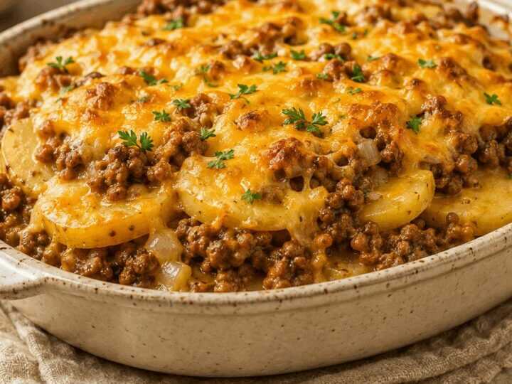 Unglaublich einfaches Rezept für Hobo-Auflauf mit Hackfleisch, das Sie heute Abend ausprobieren müssen!