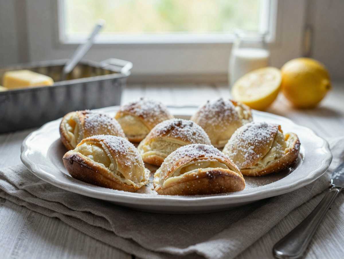 Unglaublich köstliche Buttermilch-Buchteln – So habt ihr sie noch nie erlebt! – während der Zubereitung
