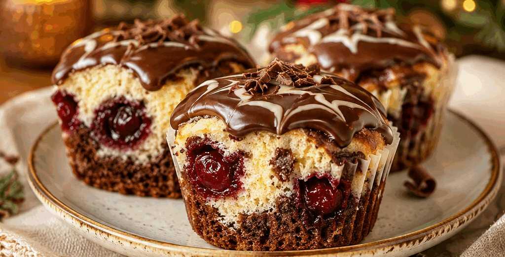 Unglaublich leckere Donauwelle-Muffins, die du probieren musst! – so sieht es fertig aus