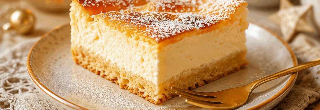 Unglaublich leckerer Blechkuchen: Dieser Quarkkuchen hat Suchtpotenzial! – so sieht es fertig aus