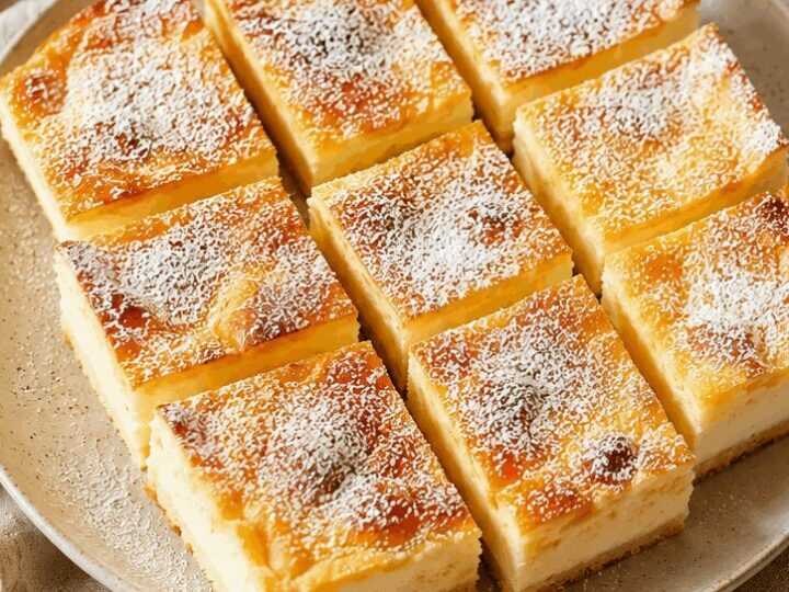 Unglaublich leckerer Blechkuchen: Dieser Quarkkuchen hat Suchtpotenzial!