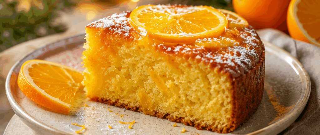 Unglaublich leckerer, blitzschneller Bio-Orangenkuchen, den du probieren musst! – so sieht es fertig aus