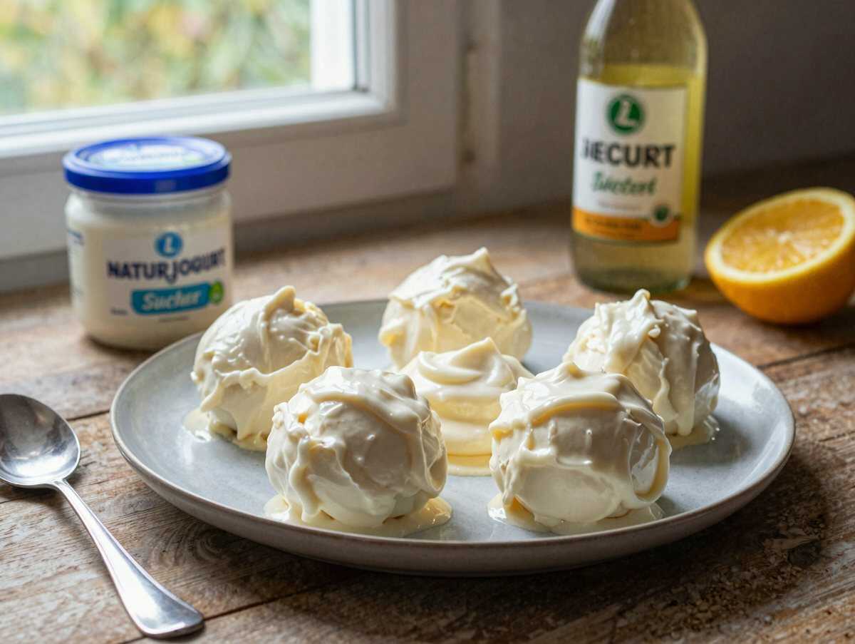Unglaublich leckeres Joghurt-Bombe Rezept, das du unbedingt ausprobieren musst! – während der Zubereitung