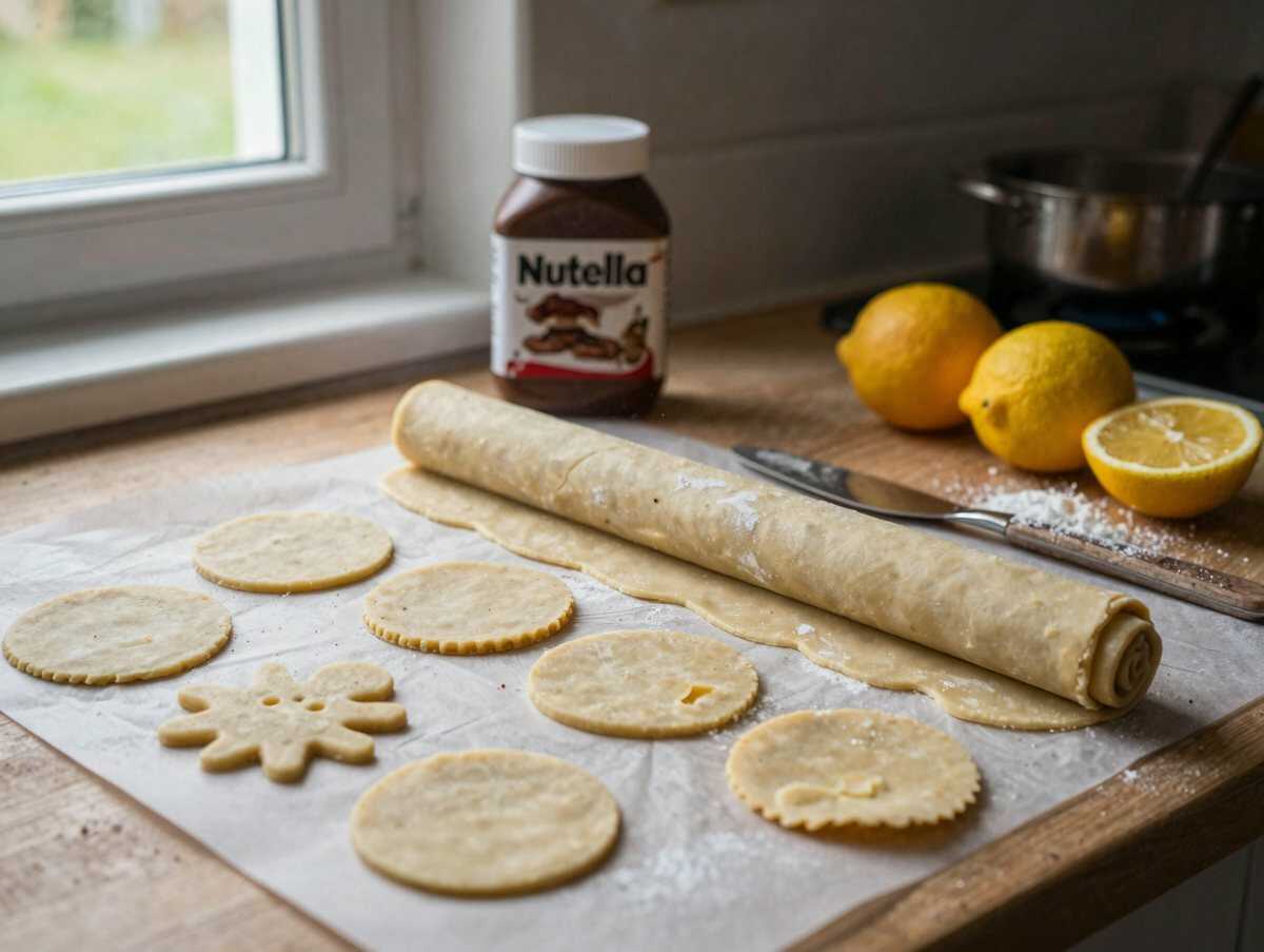 Unglaublich leckeres Nutella-Keks-Rezept, das du unbedingt ausprobieren musst! – während der Zubereitung