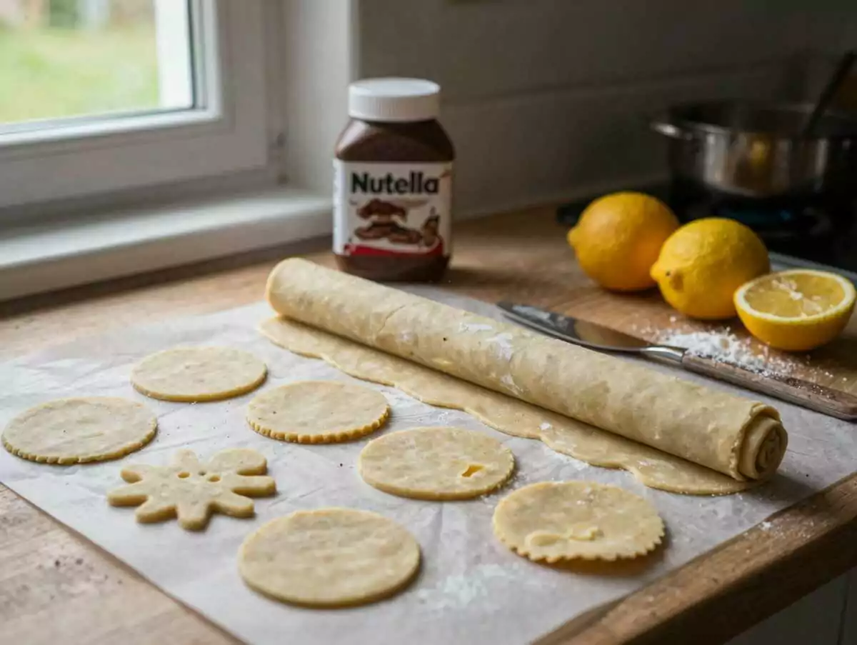 Unglaublich leckeres Nutella-Keks-Rezept, das du unbedingt ausprobieren musst! – während der Zubereitung