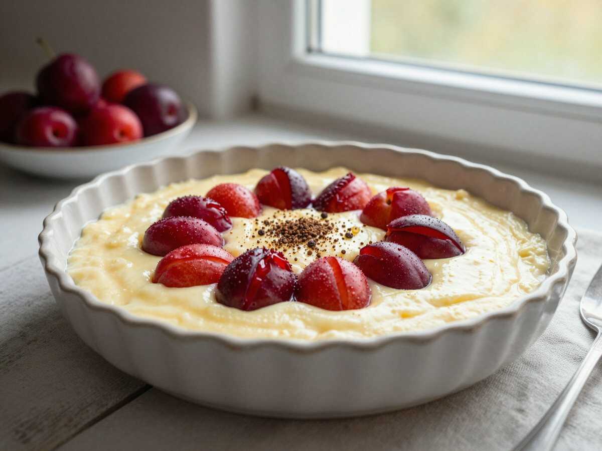 Unglaublich leckeres Pfirsich-Maracuja-Dessert: So einfach gelingt es dir! – während der Zubereitung
