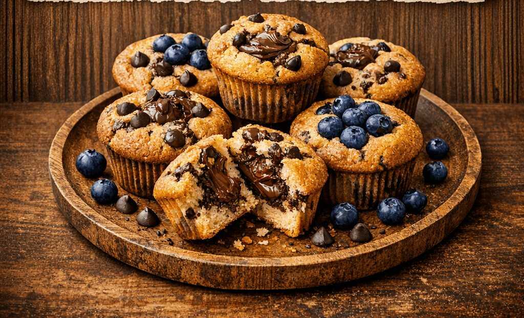 Schnelles Rezept für Nutella-Muffins
