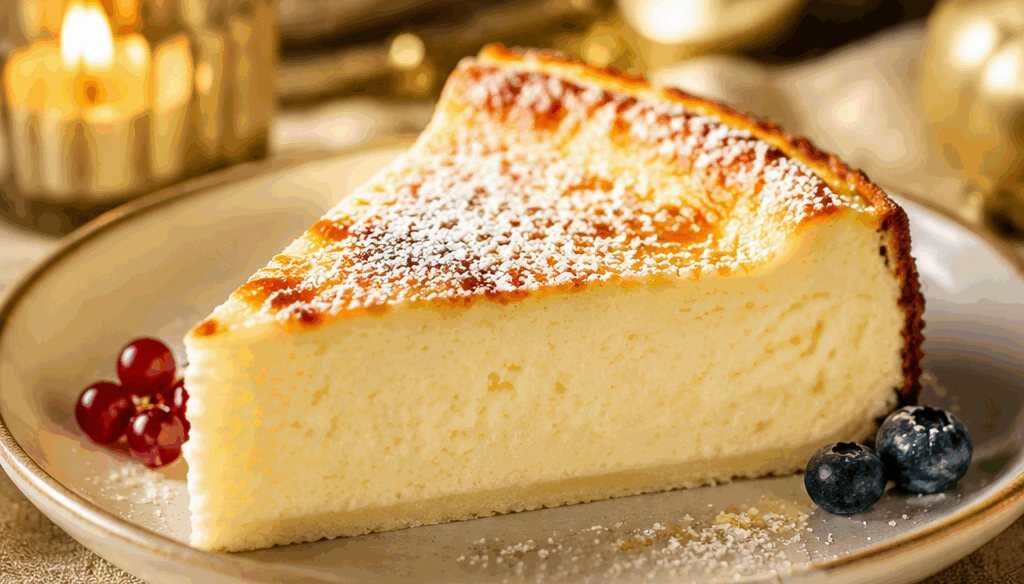 Quarkkuchen ohne Boden in nur 3 Minuten
