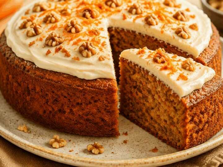 Unglaublich saftiger Karottenkuchen: Veganes Rezept enthüllt!
