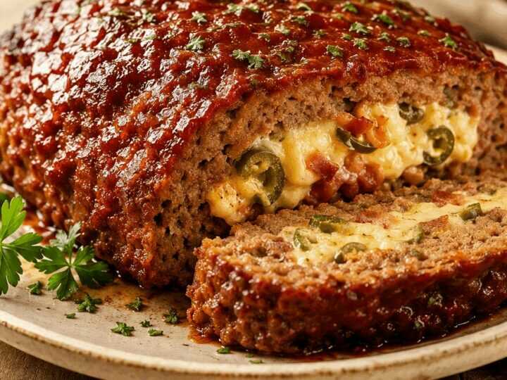 Unglaublicher Hackbraten mit rauchigen Jalapeño-Poppern, den Sie immer wieder wollen!