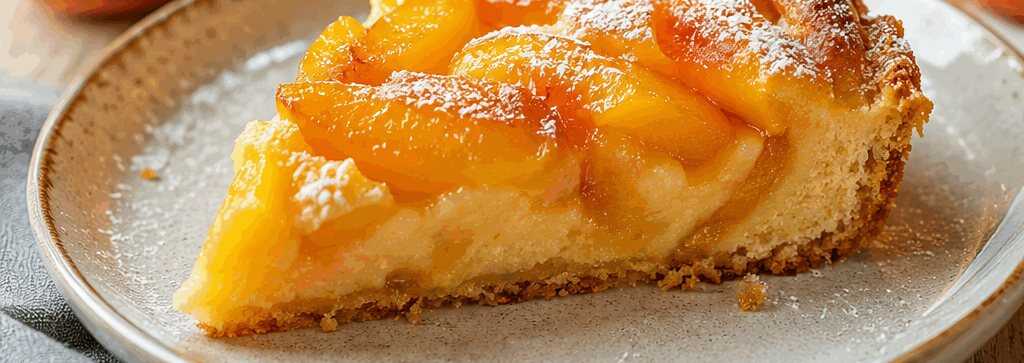 Unglaublicher Pfirsichkuchen - So etwas haben Sie noch nie gekostet! – so sieht es fertig aus