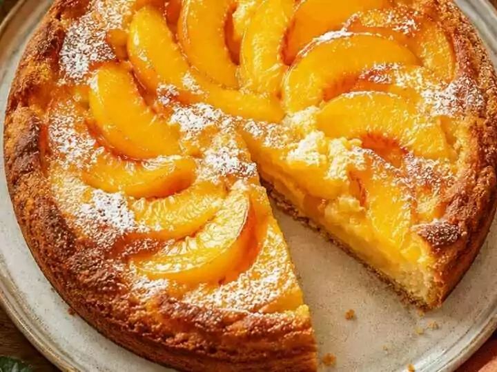 Unglaublicher Pfirsichkuchen – So etwas haben Sie noch nie gekostet!
