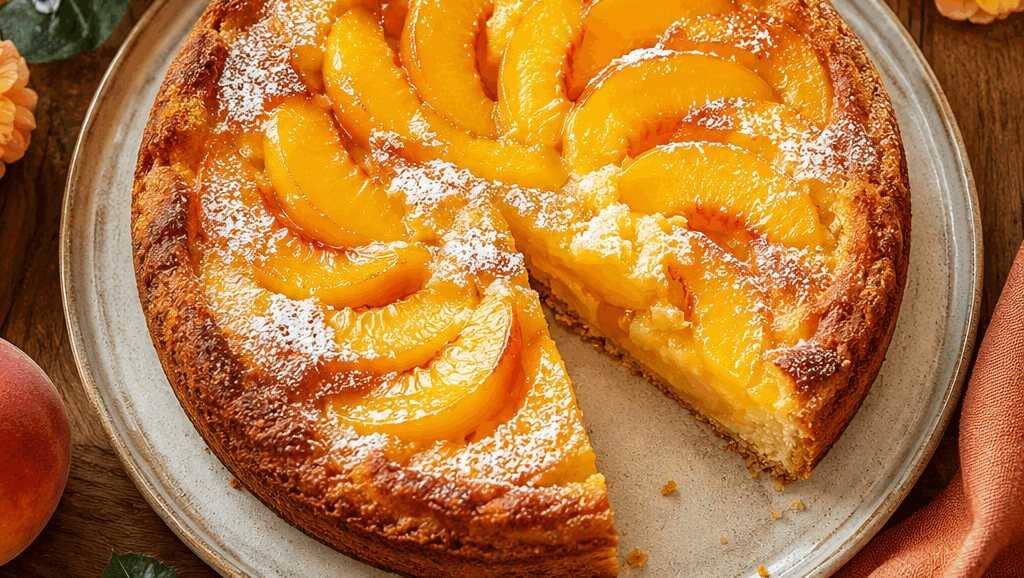 Unglaublicher Pfirsichkuchen – So etwas haben Sie noch nie gekostet!