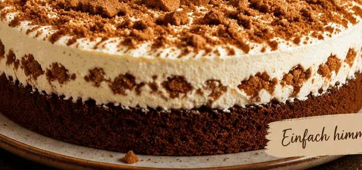 Unglaublicher Spekulatius-Kuchen mit Sägespänen: So gelingt das Rezept perfekt!