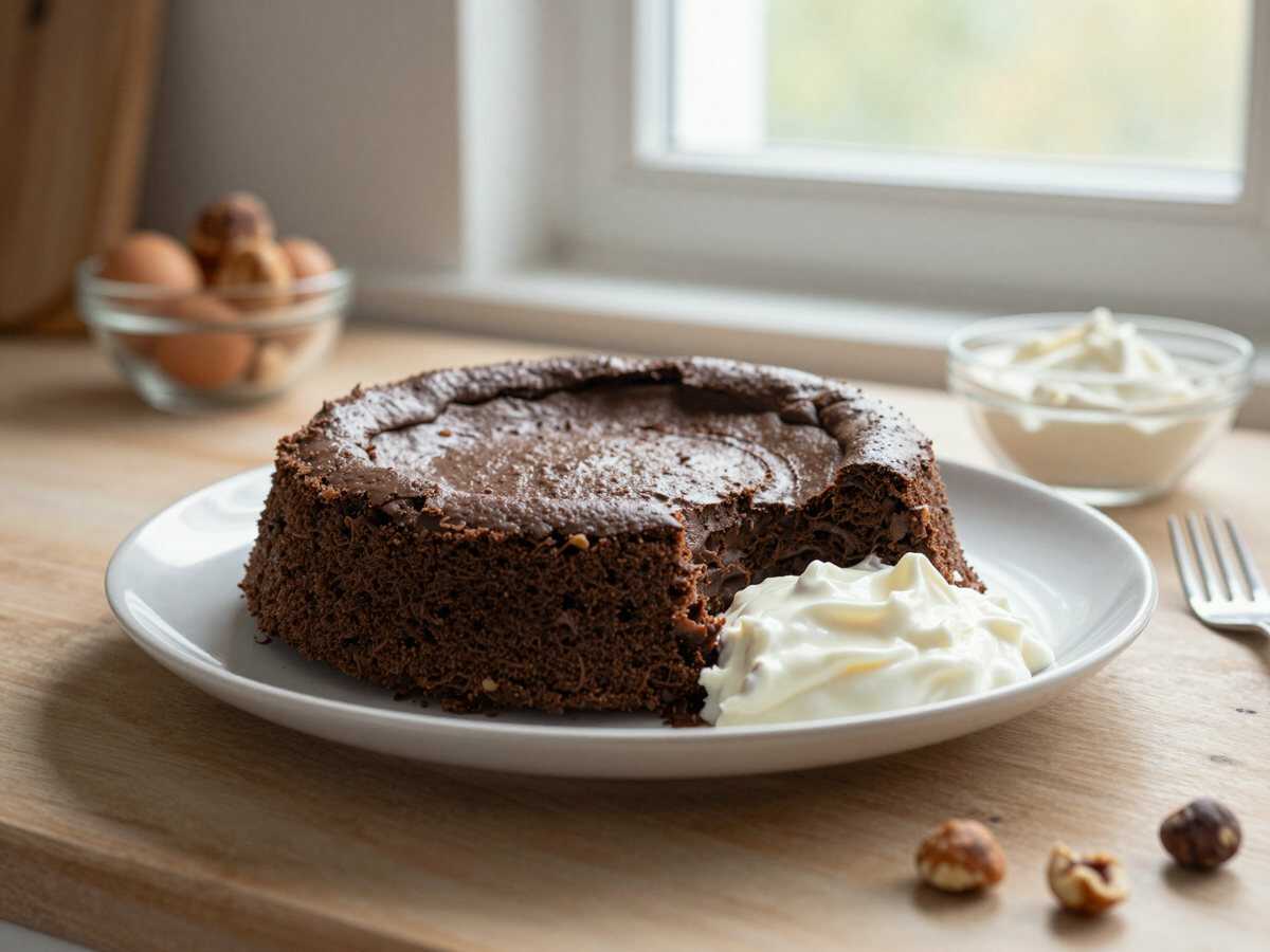 Unglaubliches Rezept für Schokobecherkuchen, das du unbedingt probieren musst! – während der Zubereitung