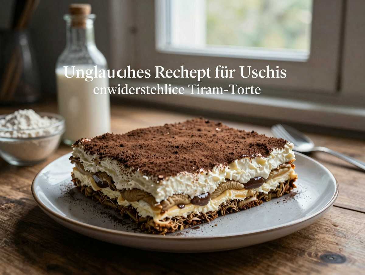 Unglaubliches Rezept für Uschis unwiderstehliche Tiramisu-Torte! – während der Zubereitung