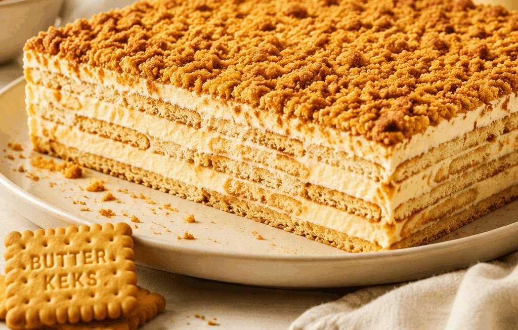 Unglaubliches Rezept: So einfach zauberst du den köstlichsten Butterkekskuchen!