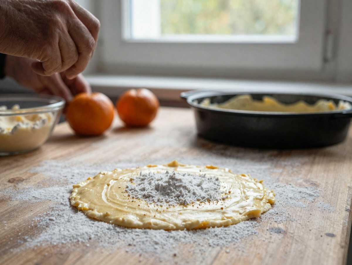 Unglaubliches Rezept: So gelingt dir die ultimative gefüllte Streuseltorte! – während der Zubereitung